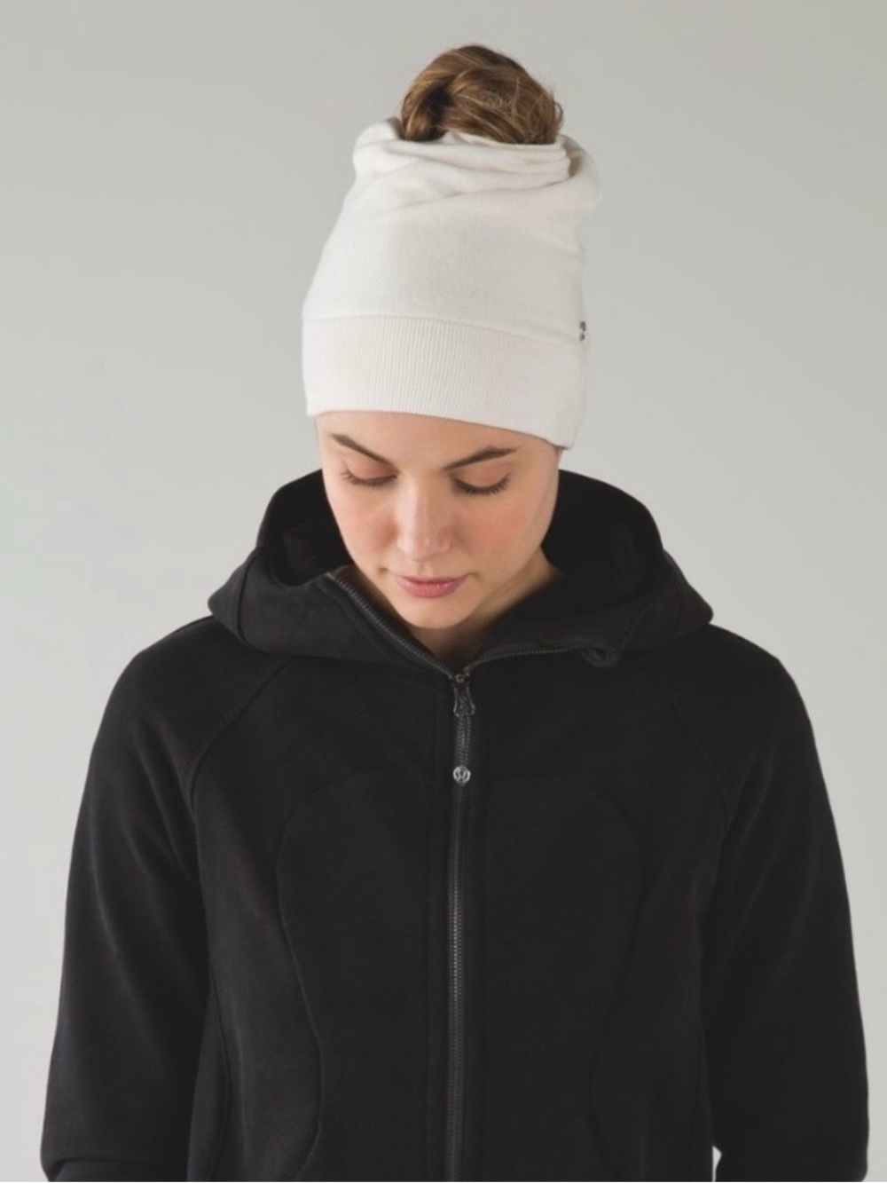 Lululemon Sheer Bliss Toque Heathered White One Size NWT - Picture 2 of 9